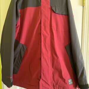 Boys Under Armour Storm Coldgear Jacket, Burgundy/Black